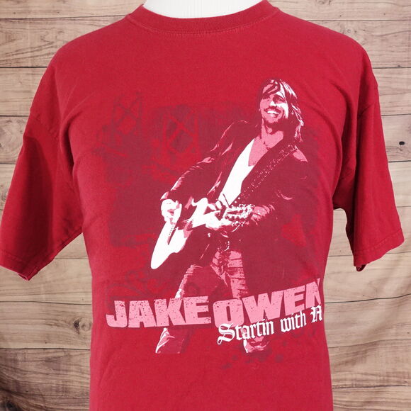 Gildan Other - JAKE OWENS STARTIN WITH ME COUNTRY MUSIC TOUR TSHIRT SIZE XL